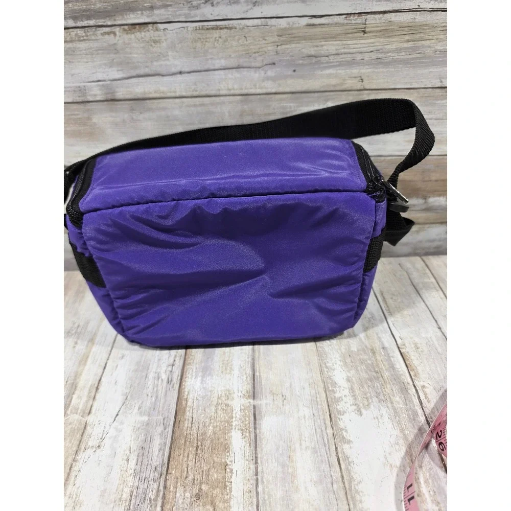 Arctic Zone Insulated Lunch & More Bag Purple Dual Compartment Vintage Cooler